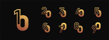 Logo 10-90, 10-90 yıl mutlu yıldönümleri, kutlama, doğum günü, selamlama ve davetiye için yaratıcı tasarım şablonu. Düzenlenebilir dosya