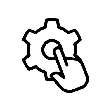 Simge Hattı el tıklama ayarları. Özet biçimi.