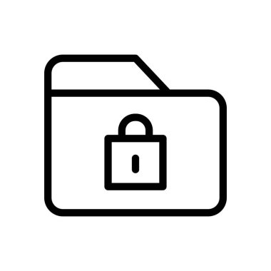 Simge Satırı klasörü kilitlendi. Özet biçimi.