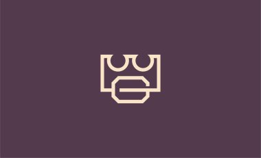 G harfli Crown Logosu. Zarif, Kral, Kraliyet ve lüks mücevher markası konsepti..