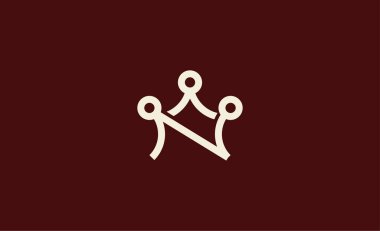 Lüks ve mücevher markası için Kraliyet Logosu Zarif, Kral, Kraliyet ve Premium konsepti.