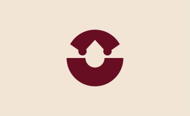 O harfli Crown Logosu. Şık, Kral, Kraliyet ve Lüks ve Mücevher Markası Premium konsepti.