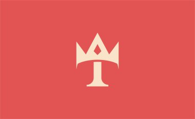 Kraliyet Logosu. Zarif, Kral, Kraliyet ve Mücevher Markası 'nın Kraliyet ve Premium konsepti..