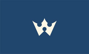 Kraliyet Logosu. Zarif, Kral, Kraliyet ve Mücevher Markası Konsepti..