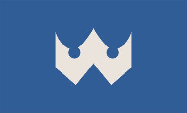 Kraliyet Logosu. Zarif, Kral, Kraliyet ve Mücevher Markası Konsepti..