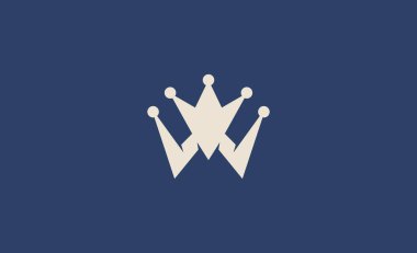 Kraliyet Logosu. Zarif, Kral, Kraliyet ve Mücevher Markası Konsepti..