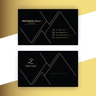 Yaratıcı Minimum İş Kartı Şablonu Yaratıcı Tasarım Tasarımı