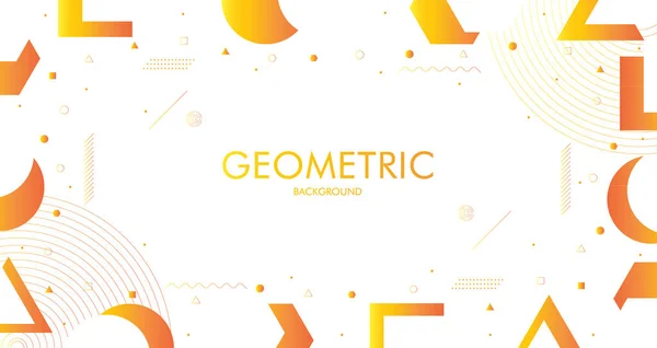 Creative Geometric Background Design Elementami Graficznymi Projektowania Tła Prezentacji Projekt — Wektor stockowy
