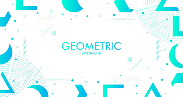 Creative Geometric background Design with graphic elements for presentation background design. Presentation design, with layers of textured transparent material. Trendy abstract design. Creativity  