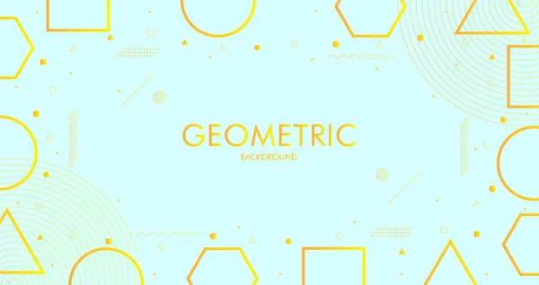 Diseño Fondo Geométrico Creativo Con Elementos Gráficos Para Diseño Fondo — Vector de stock