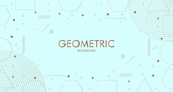 Sfondo Geometrico Creativo Progettazione Con Elementi Grafici Progettazione Sfondo Presentazione — Vettoriale Stock