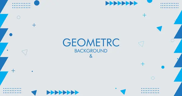 Fundo Geométrico Criativo Design Com Elementos Gráficos Para Projeto Fundo —  Vetores de Stock