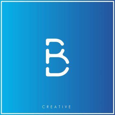 B Premium Vector ikinci logo tasarımı Creative Logo. Vector Illustration logosu. Logo harfleri. Yaratıcı logo, en az kadınsı başlık ve logo. Düğün otları, zarif yapraklar. modern tasarım. 