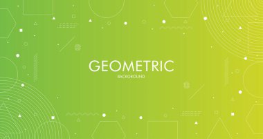 Yaratıcı Geometrik arkaplan tasarımı. Vektör illüstrasyonu ve arkaplan tasarımı için grafik
