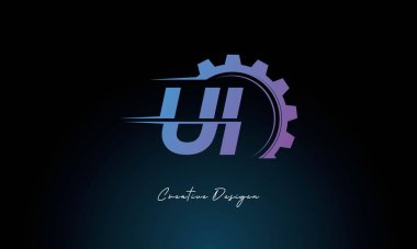 Yaratıcı W Gear Füzyon Logosu Endüstriyel Teknoloji İlhamlı Harf İşareti Teknoloji ve Mühendislik Markaları Tasarımı.