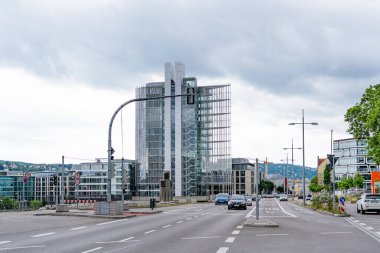 Modern mimari, otoyol, Stuttgart Almanya