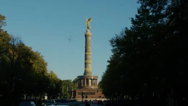Berlins Segerspalt Juni Högkvalitativ Film — Stockvideo