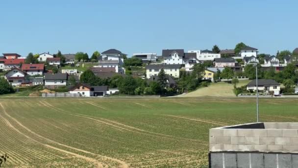 上奥地利农村城镇的住宅区 高质量的4K镜头 — 图库视频影像
