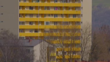 Konut evlerinin detaylı görüntüleri. Yüksek kalite 4k görüntü