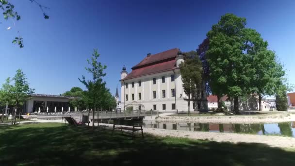 Zamek Traun Górnej Austrii Wysokiej Jakości Materiał Filmowy Fullhd — Wideo stockowe