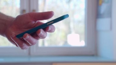 Akıllı telefondaki el taramasını kapat. Yüksek kalite 4k görüntü