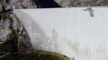 Maltatal Avusturya 'daki yüksek alp hidroelektrik santrali Koelnbreinsperre' de görülmektedir. Yüksek kalite 4k görüntü