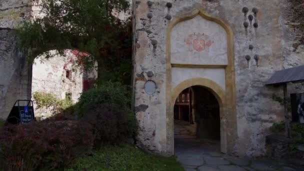 Castelo Histórico Gmuend Caríntia Áustria Imagens Alta Qualidade — Vídeo de Stock