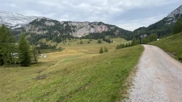 Υψηλή Οροσειρά Moor Και Warscheneck Στο Wurzeralm Στην Άνω Αυστρία — Αρχείο Βίντεο