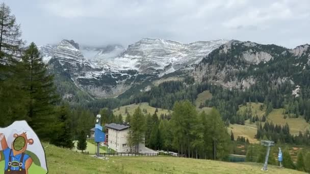 Vysoké Blata Warscheneck Pohoří Wurzeralm Horním Rakousku Vysoce Kvalitní Záběry — Stock video