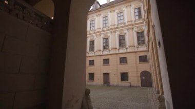 Palais Attems sarayı Graz, Avusturya 'da. Yüksek kalite 4k görüntü