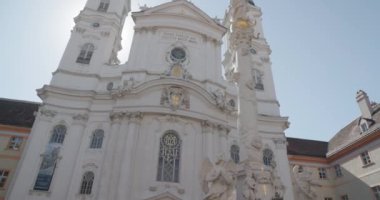Viyana Piaristenkirche Kilisesi, Maria Treu, 8. Bölge. Yüksek kalite 4k görüntü