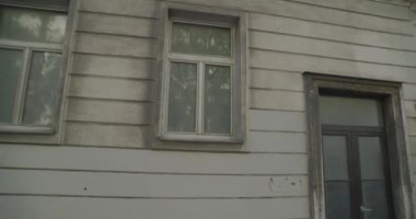 Viyana 9. bölgedeki eski apartman. Yüksek kalite 4k görüntü