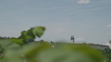 Yukarı Avusturya 'daki Benedictine Manastırı Kremsmuenster. Yüksek kalite 4k görüntü