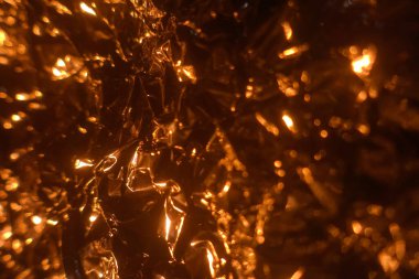 kırmızı, turuncu ve beyaz ışık bokeh arkaplan izole siyah, soyut arkaplan, kart, arkaplan veya davet için tasarım.