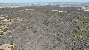 Kula divrit yanardağının volkanik kalıntıları
