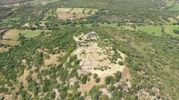 Воздушные Снимки Древнего Города Эритреи — стоковое видео