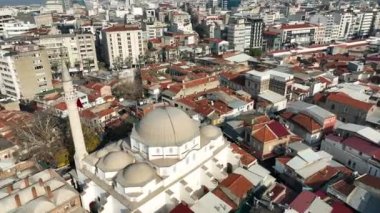 Hisar Mosque or Hisaronu Mosque is a historical Mosque in izmir, Turkey. It has been recorded to have been constructed by Aydinoglu Yakup Bey between 1592 and 1598. . High quality 4k footage