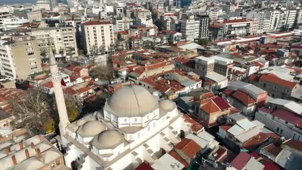 Hisar Mosque Hisaronu Mosque Historical Mosque Izmir Turkey Has Been — Stockvideo
