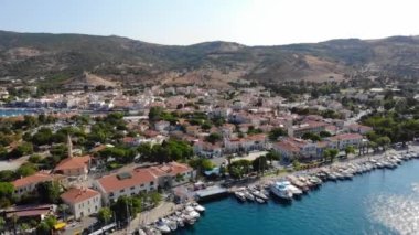 Foca is a town and district in Turkeys Izmir Province, on the Aegean coast. High quality FullHD footage