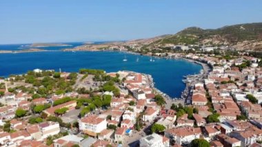 Foca is a town and district in Turkeys Izmir Province, on the Aegean coast. High quality FullHD footage