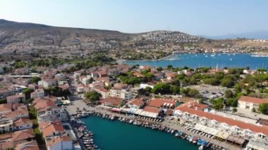 Foca is a town and district in Turkeys Izmir Province, on the Aegean coast. High quality FullHD footage