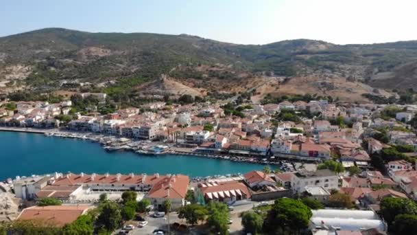 Foca Town District Turkeys Izmir Province Aegean Coast High Quality — Stok video