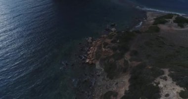 Eski Korsan Adası Myonnesos. Yüksek kalite 4k görüntü