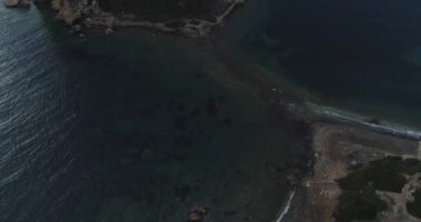 Eski Korsan Adası Myonnesos. Yüksek kalite 4k görüntü