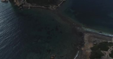 Eski Korsan Adası Myonnesos. Yüksek kalite 4k görüntü