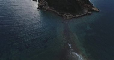 Eski Korsan Adası Myonnesos. Yüksek kalite 4k görüntü