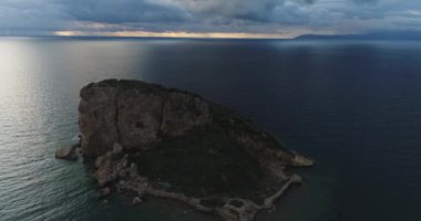 Eski Korsan Adası Myonnesos. Yüksek kalite 4k görüntü