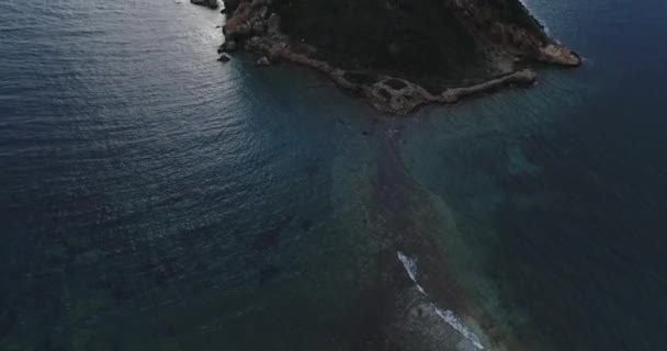 Antiguos Myonnesos Isla Pirata Imágenes Alta Calidad — Vídeo de stock