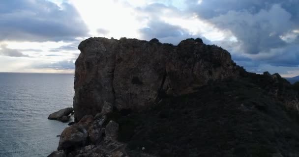 Eski Korsan Adası Myonnesos Yüksek Kalite Görüntü — Stok video