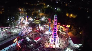 Izmir skyline - High quality video shot with drone across Izmir